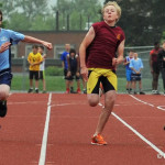 St. Gregory’s students take to the track